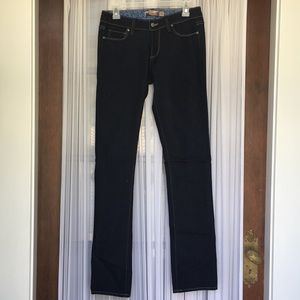 Paige Denim Dark Rinse Skyline Skinny Jeans